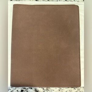 Cloth & Paper, Vegan Leather Folio Cover, Suede, HP Classic, Expresso